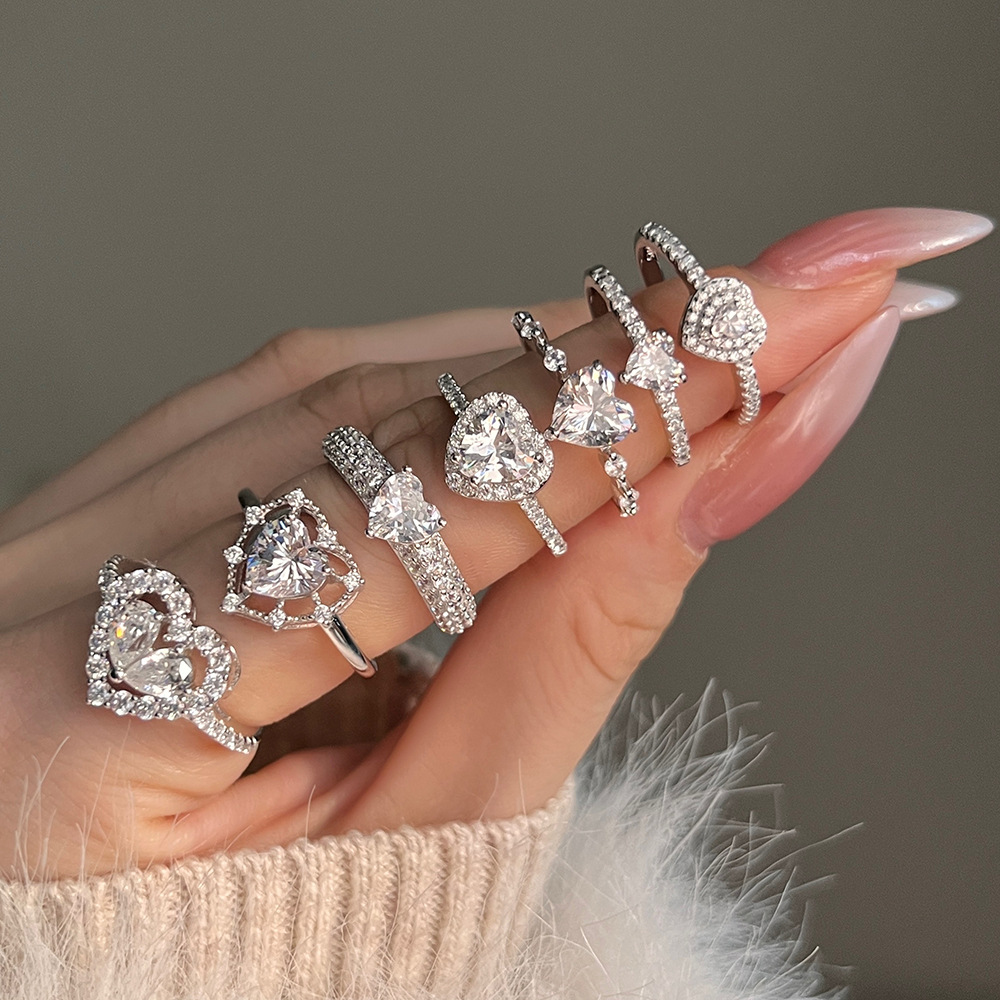 Custom 18K/14K/10K Diamond/Lab diamond real gold wedding rings and fashion rings